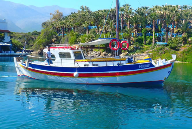 Sea fishing adventure on the waters off the Cretan coast